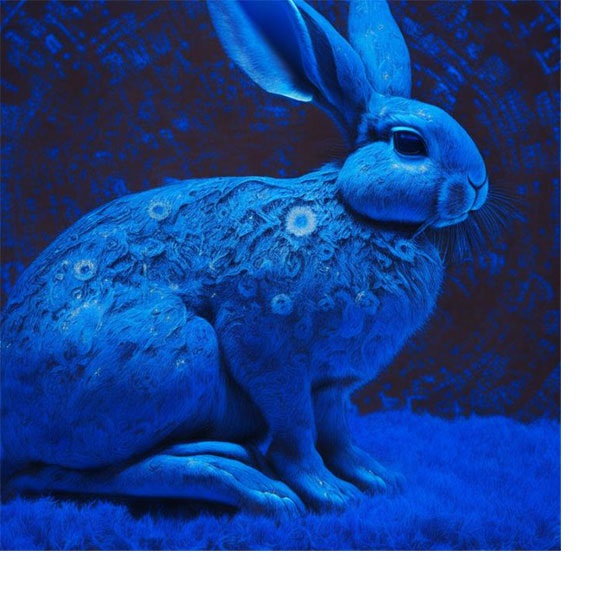 Голубой кролик